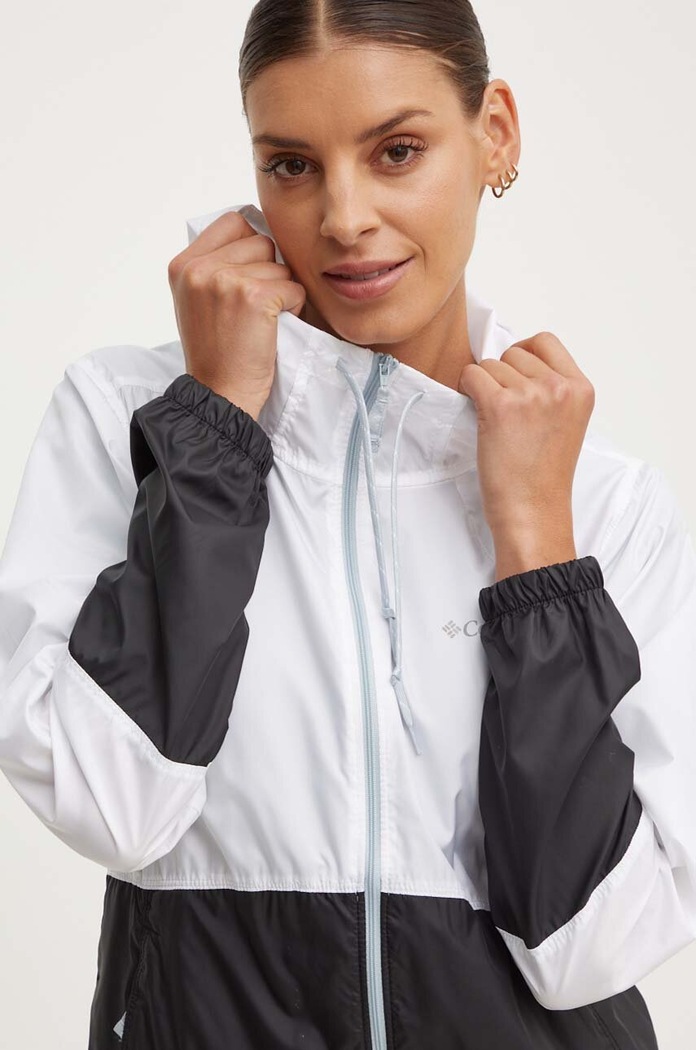 Columbia geacă windbreaker Flash Forward alb 1585911