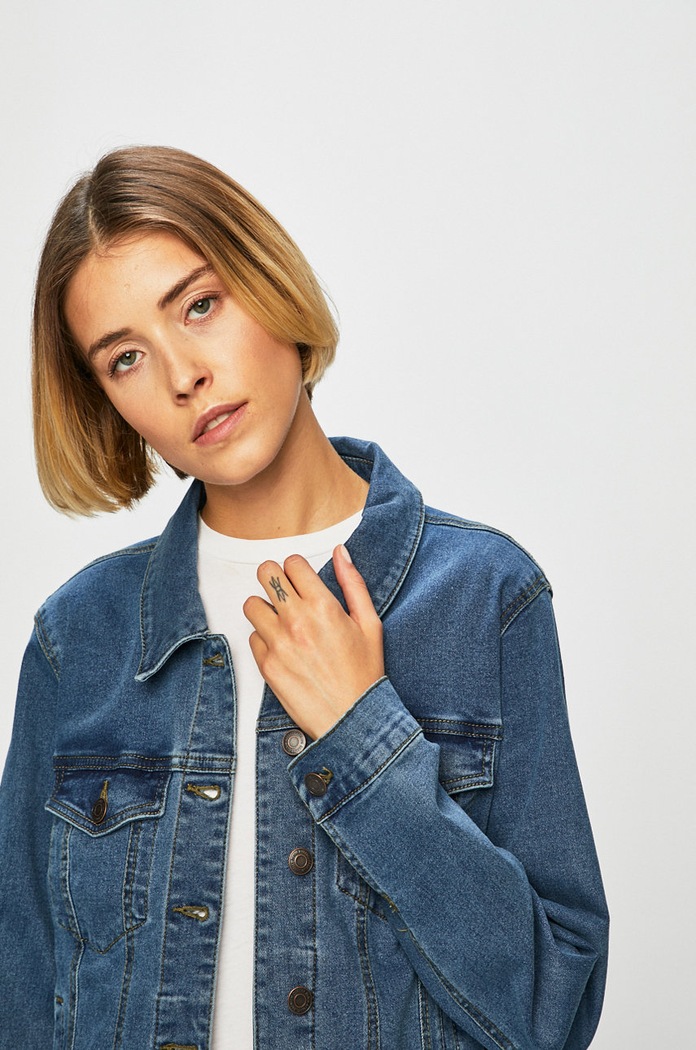Vero Moda - Rövid kabát kék 10193085