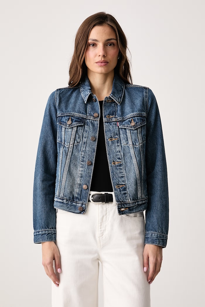 Levi's Prechodná bunda dámska rifľová modrá 29945.0063