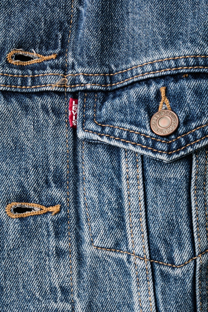Prechodná bunda dámska rifľová Levi's modrá 29945.0063