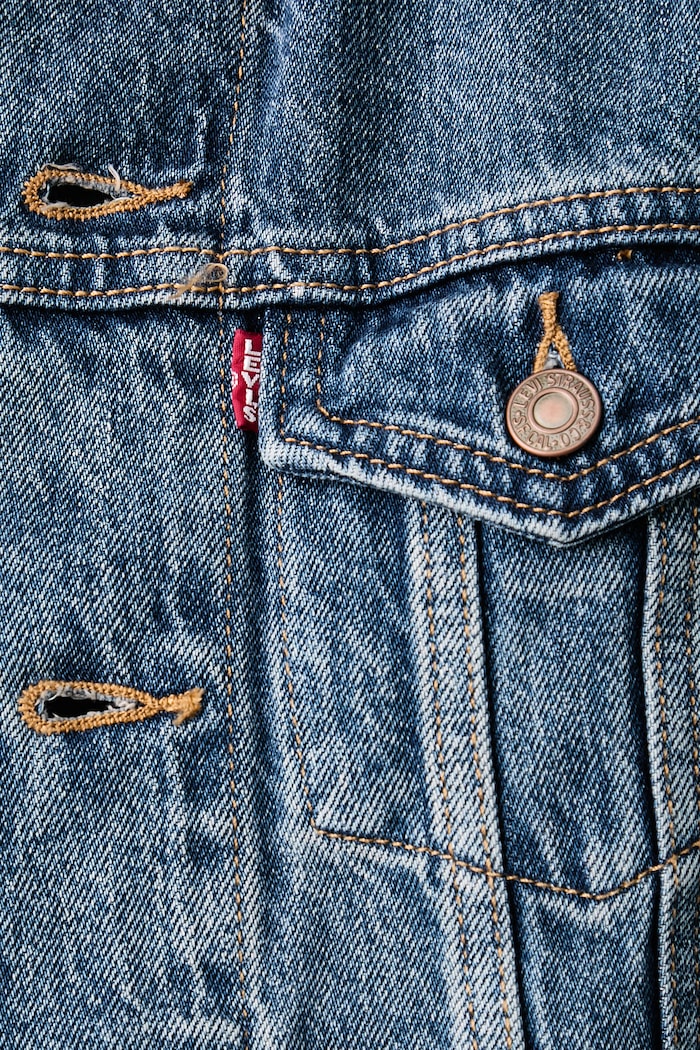 Prechodná bunda dámska rifľová Levi's modrá 29945.0063
