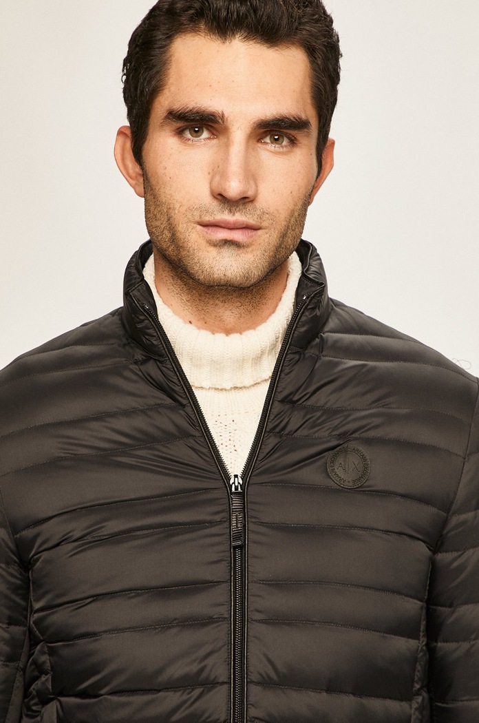 Armani Exchange - Kurtka puchowa 8NZB51.ZNW3Z 8NZB51.ZNW3Z czarny