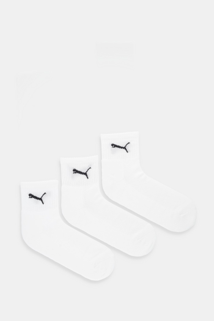 Ponožky Puma Short Crew (3-pack) krátké ponožky bílá 906110.D