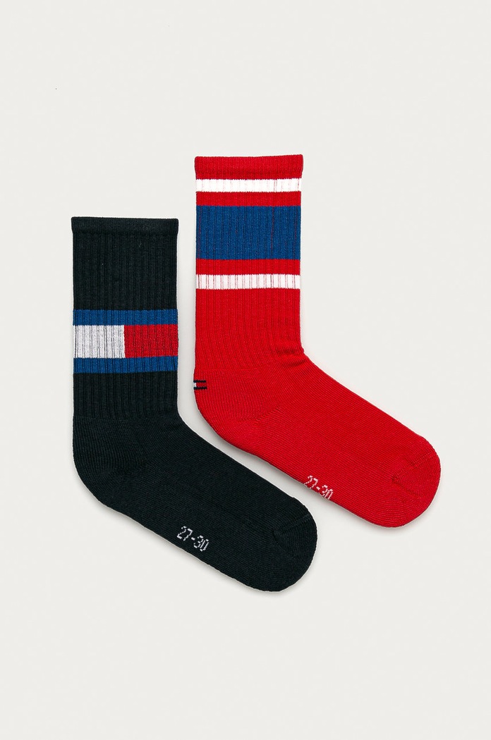 Tommy Hilfiger - Detské ponožky (2-pak) tmavomodrá 394020001