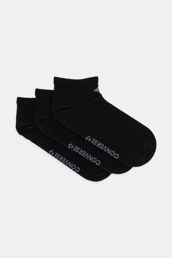 Converse - Skarpety (3-Pack) skarpetki krótkie czarny E747B.3010