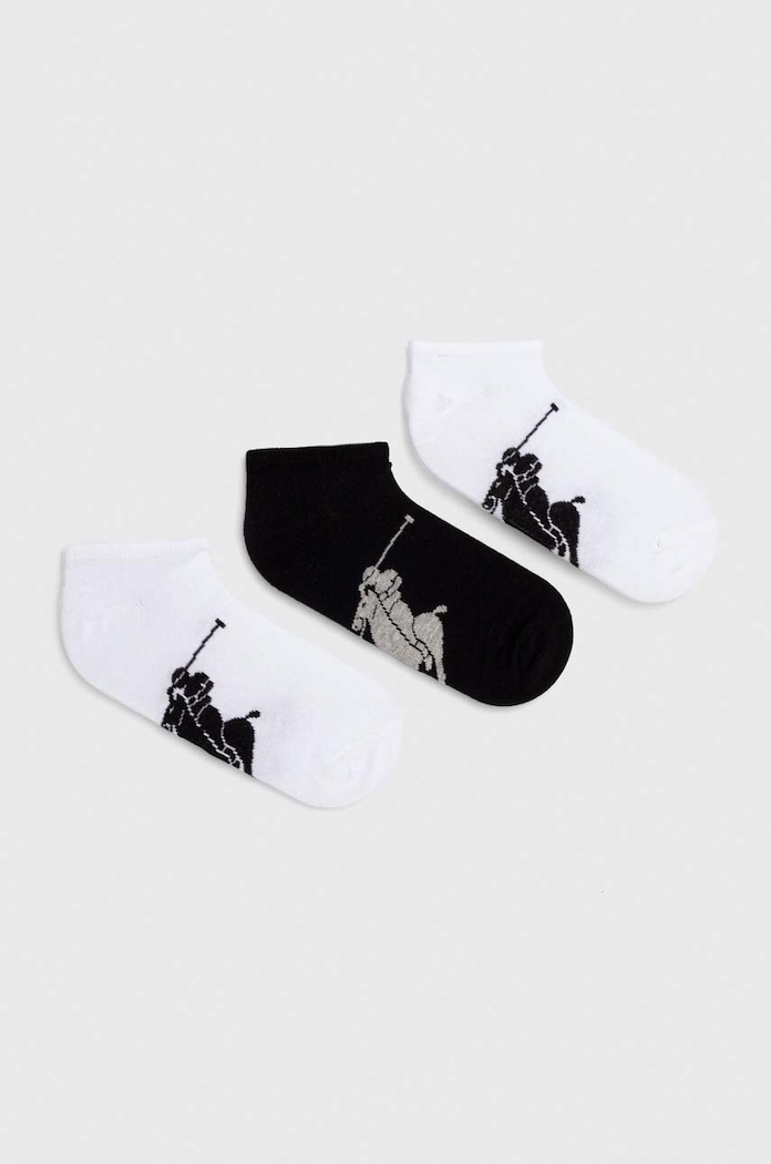 Ponožky Polo Ralph Lauren (3-pack) krátké ponožky bílá 449655205001