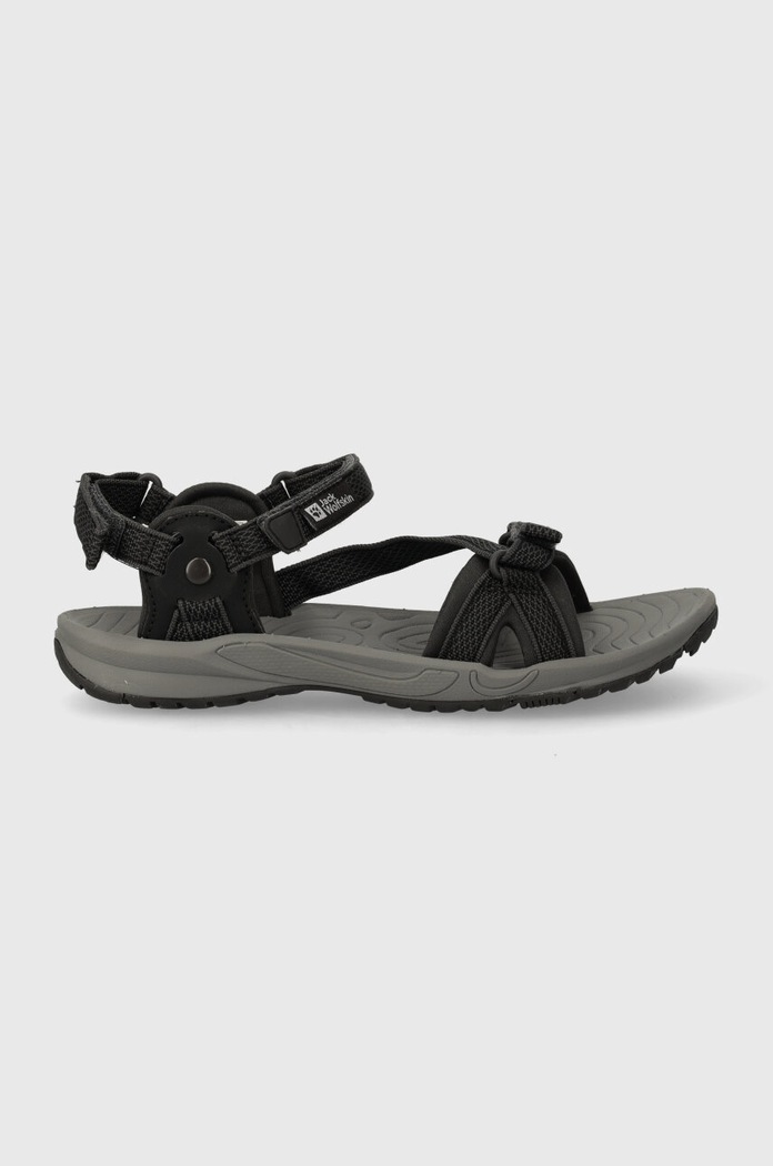Jack Wolfskin sandale 4019041 negru SS25