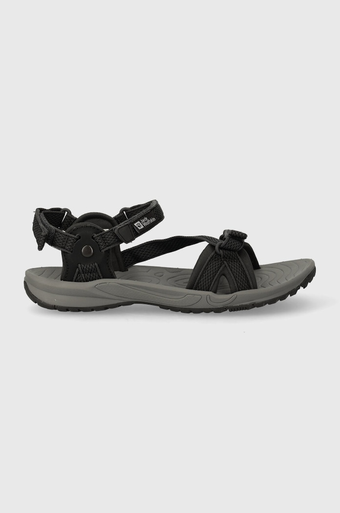 Jack Wolfskin sandale 4019041 negru SS25