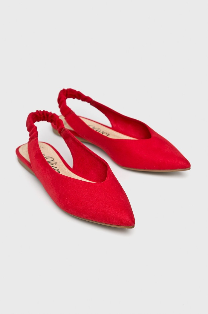 s. Oliver - Balerina 5.5.29401.22 piros SS19