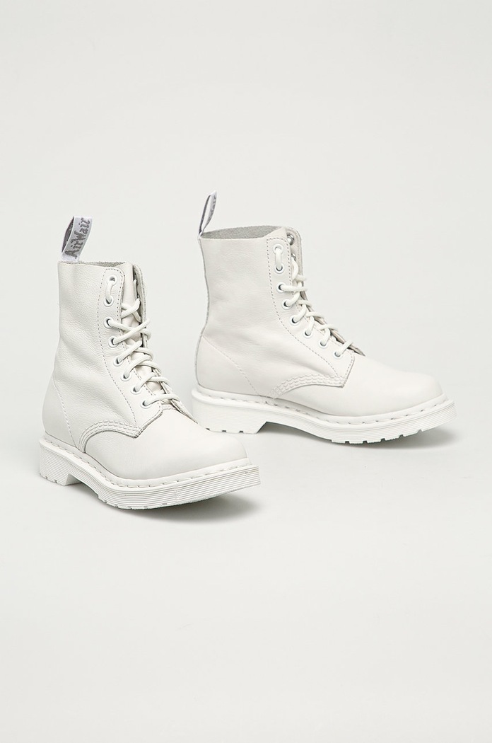 Dr. Martens - Kožené workery 1460 Pascal 24480100 bílá AA00