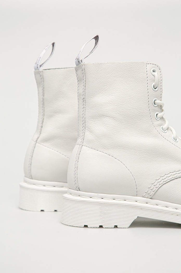 Boty Dr. Martens - Kožené workery 1460 Pascal 24480100 bílá
