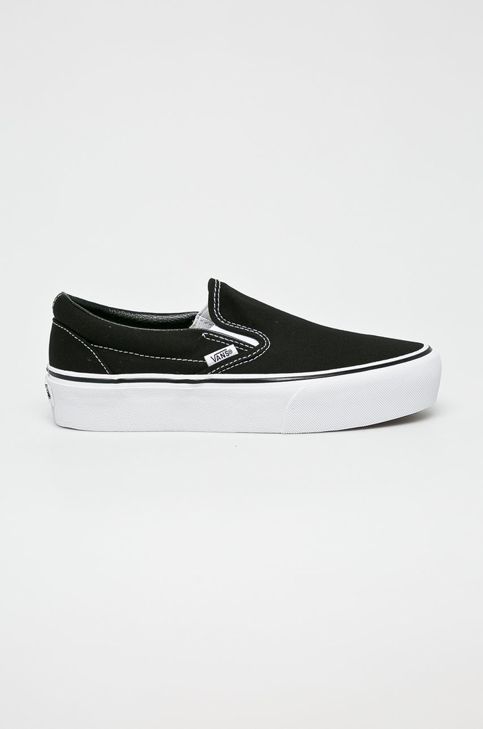 Vans - Tenisówki Classic Slip-On slip on czarny VN00018EBLK1
