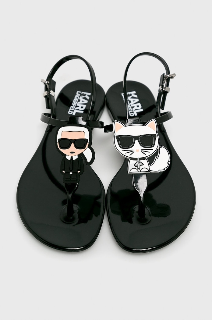 Karl Lagerfeld - Sandale KL80002 negru
