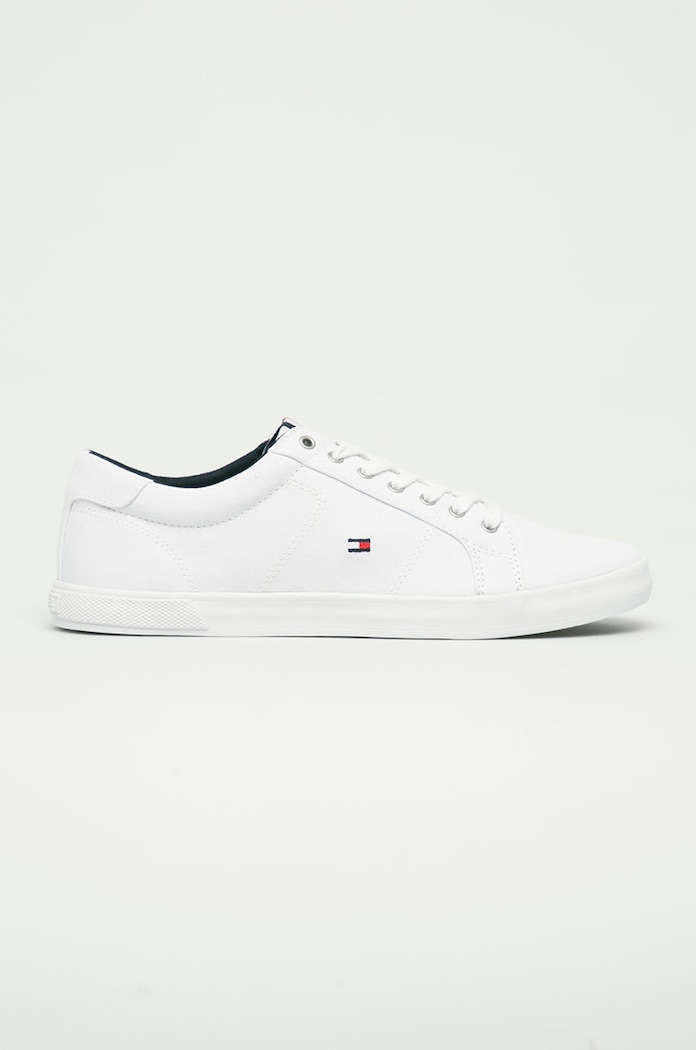 Tommy Hilfiger - Ниски кецове ICONIC LONG LACE SNEAKER бял FM0FM01536