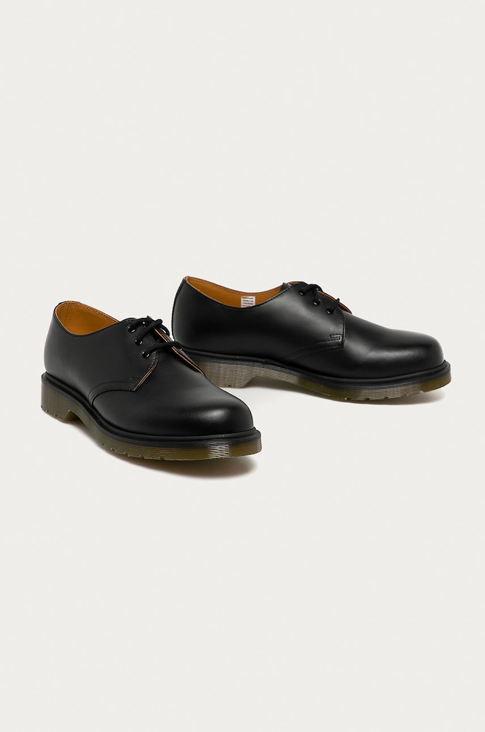 Dr. Martens - Półbuty skórzane 1484 Pw 11839002 czarny SS23