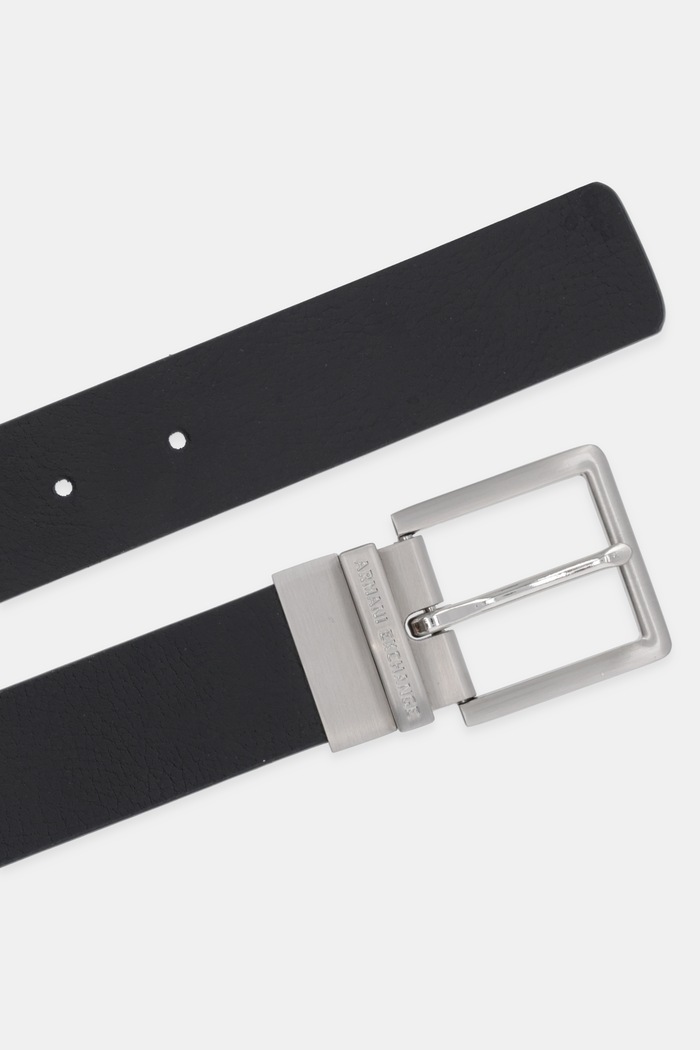 Armani Exchange - Curea de piele 951000.CC512 negru AA00