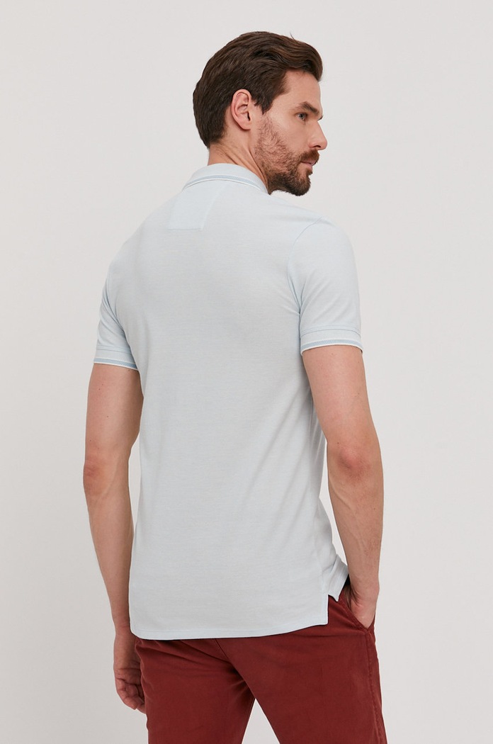 Odzież Selected Homme Polo 16065598 niebieski
