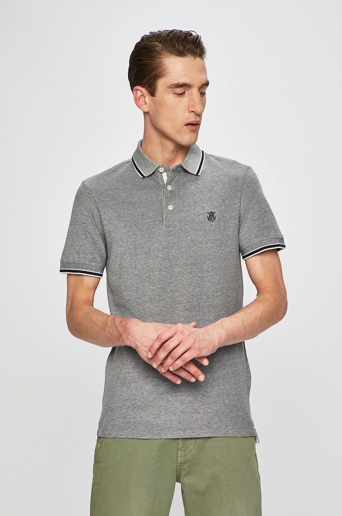 Tricou Polo Selected Homme 16065598 bleumarin