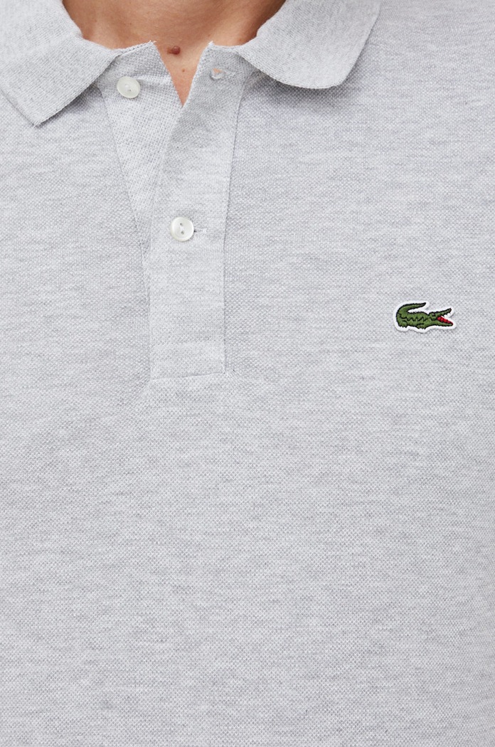 Lacoste pamut póló PH4012 szürke