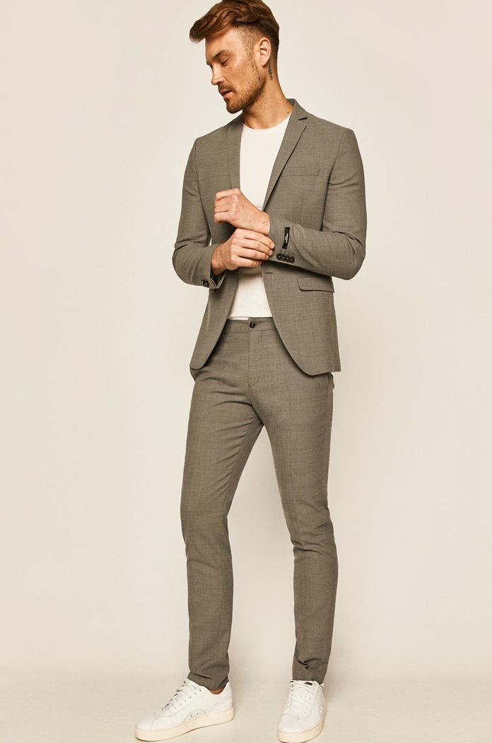 Premium by Jack&Jones - Παντελόνι 12141112 γκρί SS19
