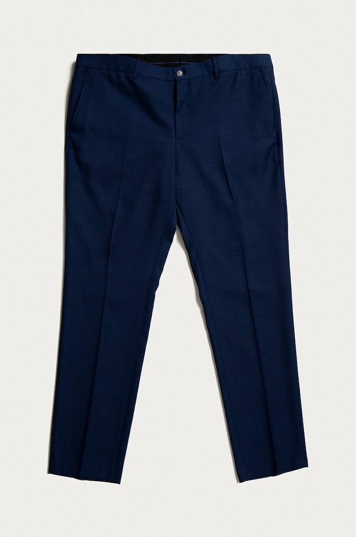 Premium by Jack&Jones - Παντελόνι με μείγμα μαλλιού μπλε 12141112