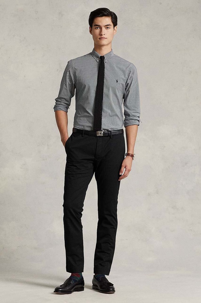 Polo Ralph Lauren - Nohavice chinos čierna 710644988001