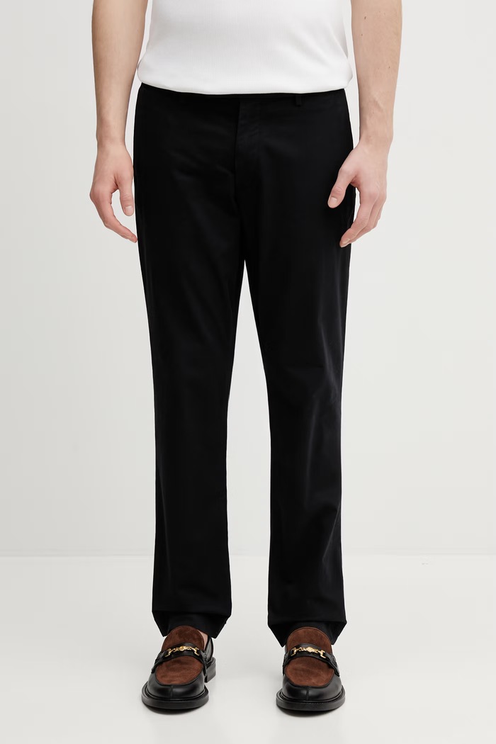 Polo Ralph Lauren - Spodnie 710644988001 z elastanem czarny 710644988001
