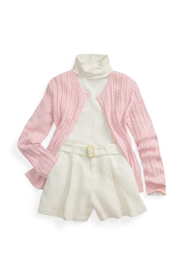 Polo Ralph Lauren - Dječji kardigan 128-176 cm roza 313543047010