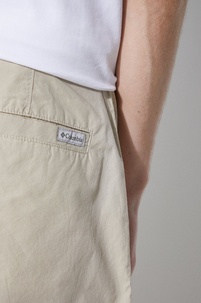 Columbia pantaloncini in cotone Washed Out beige 1491953