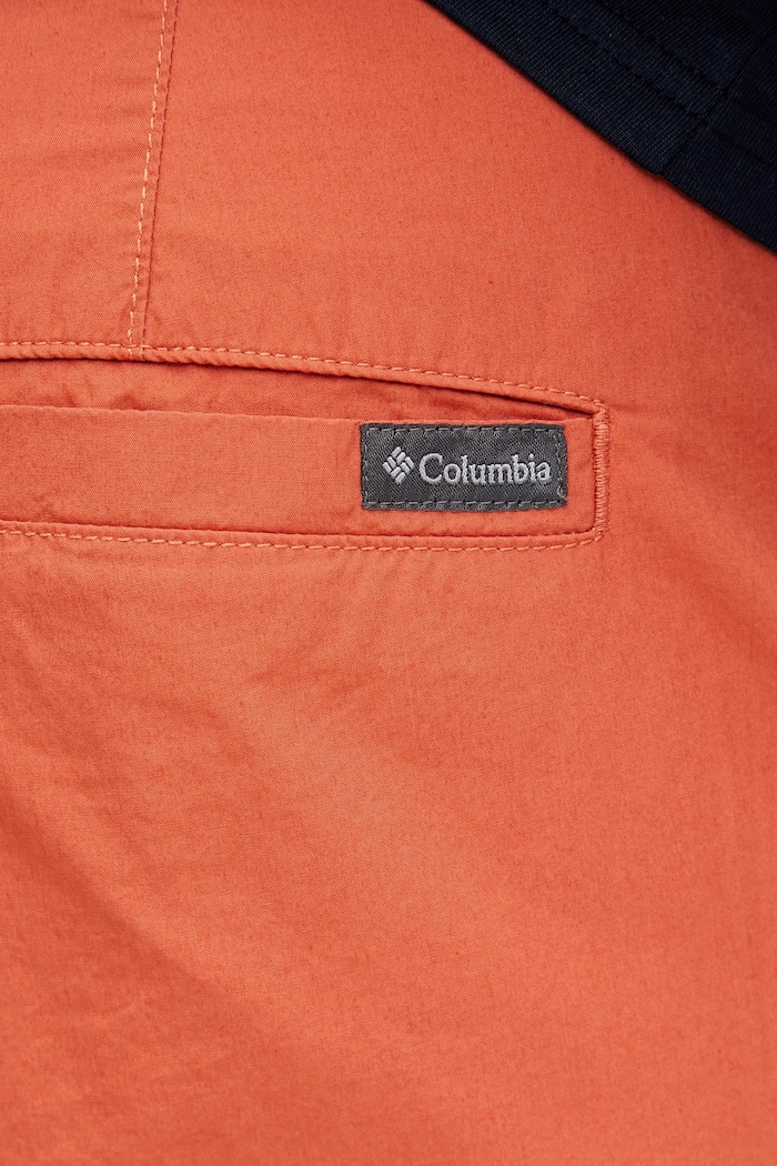 Bavlněné šortky Columbia Washed Out oranžová 1491953