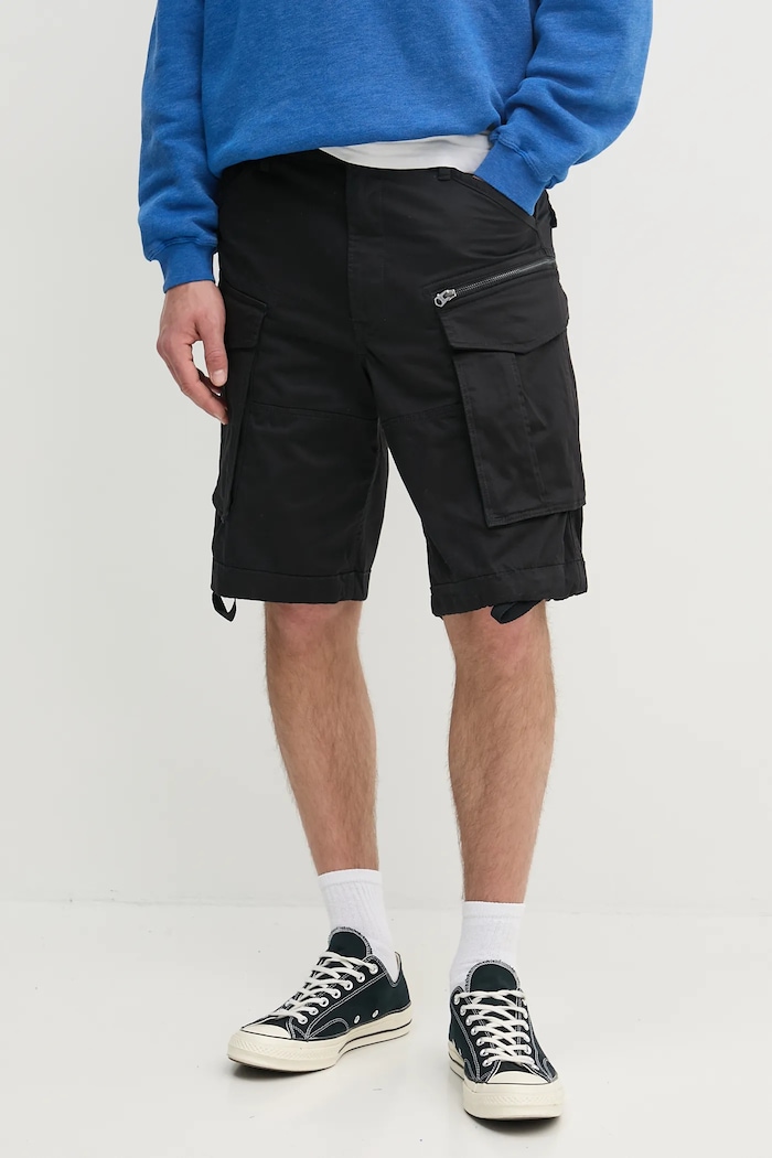 G-Star - Шорты Rovic zip relaxed 1\2 с эластаном чёрный D08566.5126.990