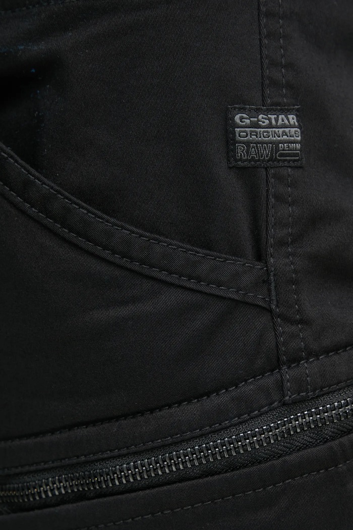 G-Star - Шорты Rovic zip relaxed 1\2 чёрный D08566.5126.990
