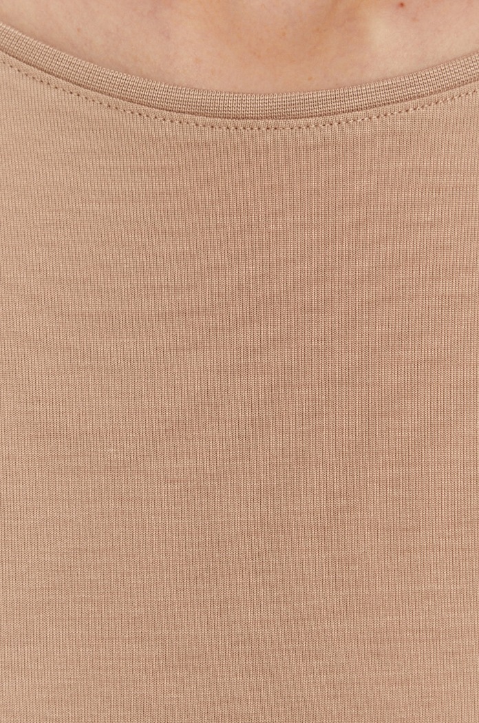 Vero Moda T-shirt 10187159 beżowy