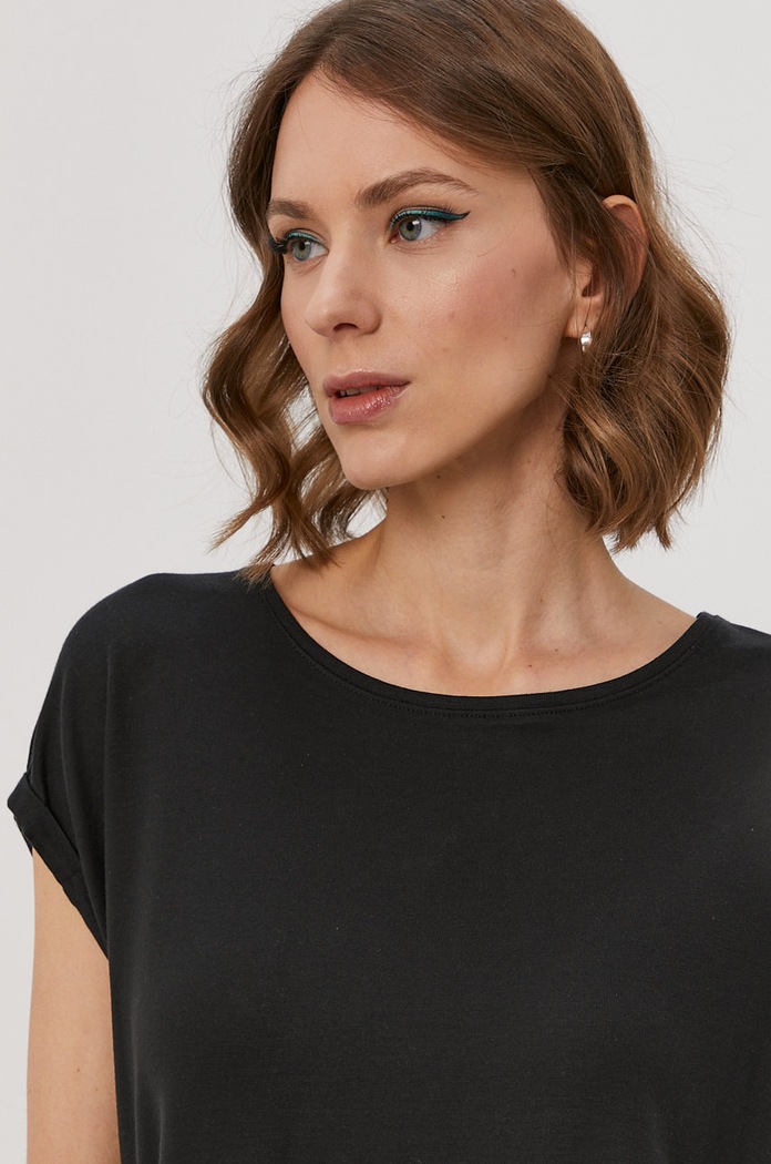 T-shirt Vero Moda 10187159 czarny