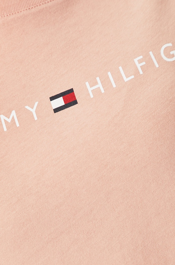 Μπλουζάκι Tommy Hilfiger ροζ UW0UW01618