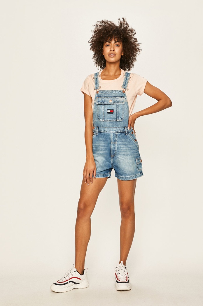 Tommy Hilfiger Μπλουζάκι UW0UW01618 ροζ AA00