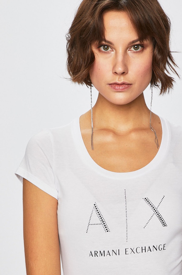 Armani Exchange - Top fehér 8NYT83.YJ16Z.NOS