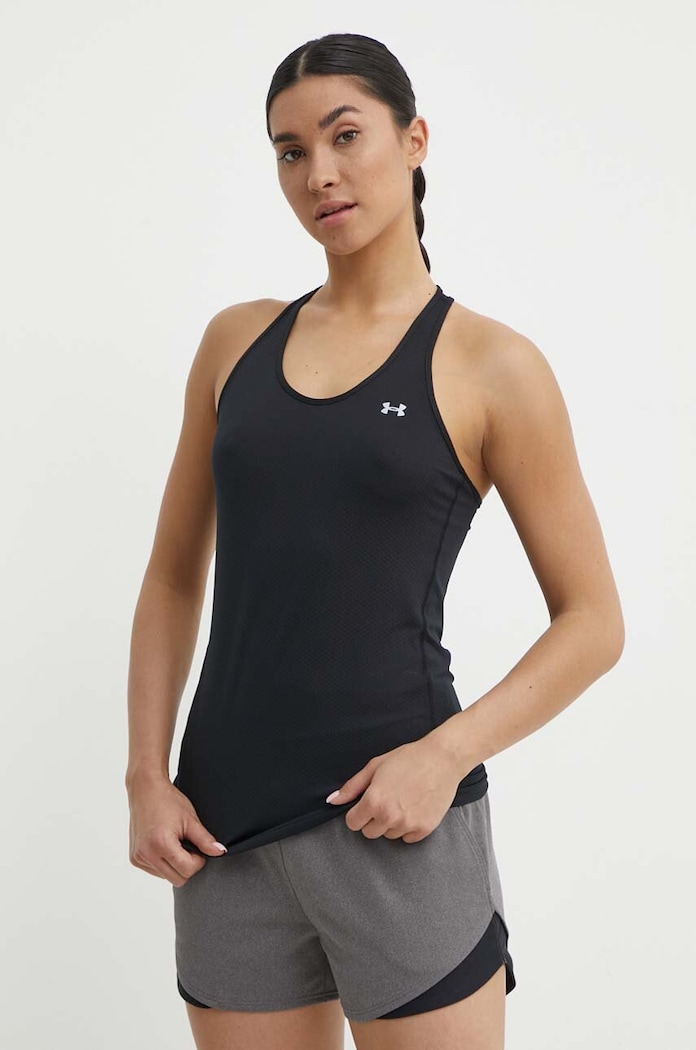 Tréningový top Under Armour 1328962 čierna AW25