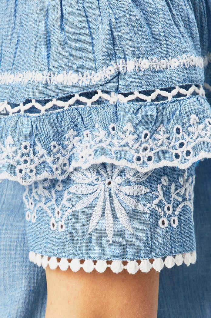 Pepe Jeans - Felső Lois PL303341 kék