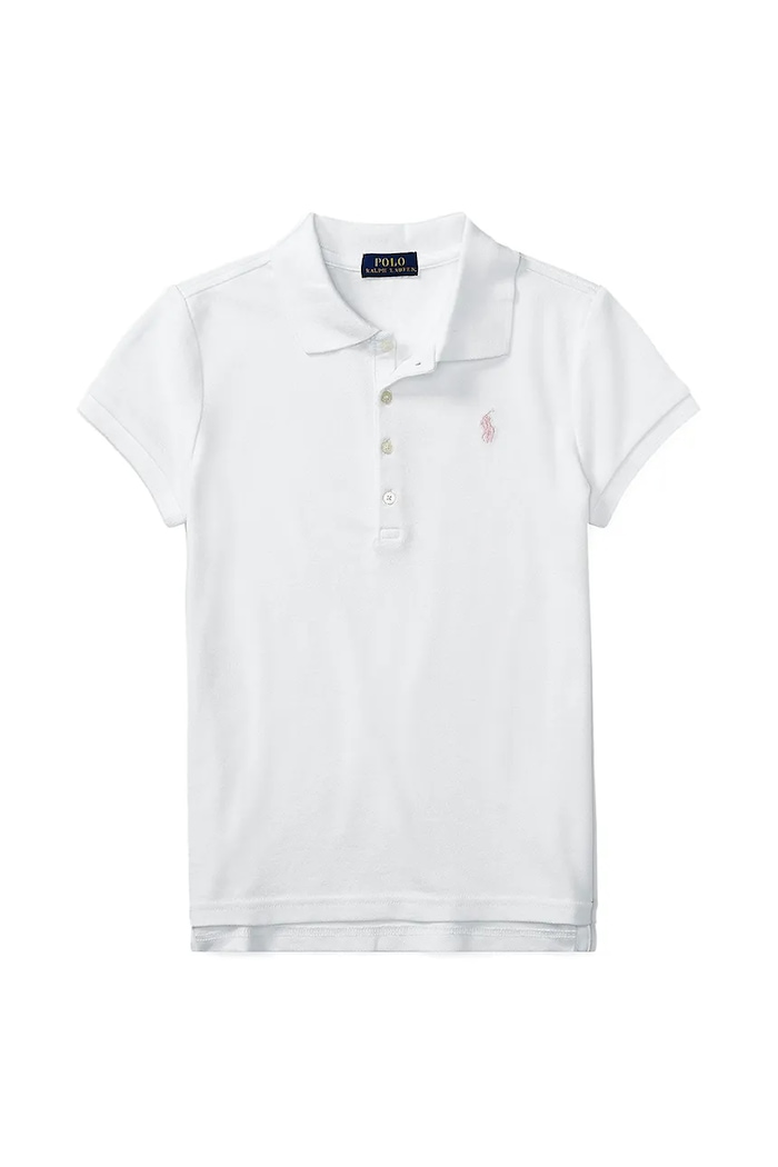Polo Ralph Lauren - Детска тениска с яка 128-176 cm 313573242005 бял SS19