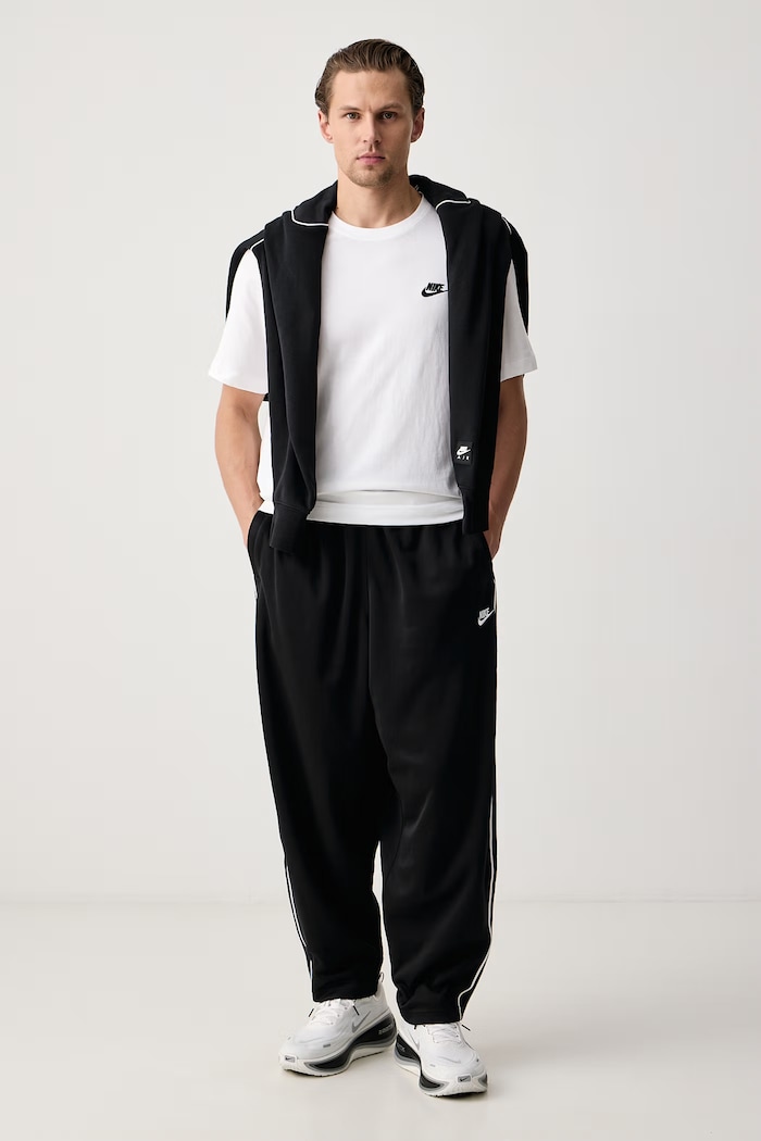 Nike Sportswear T-shirt da uomo in cotone AR4997 bianco AW21