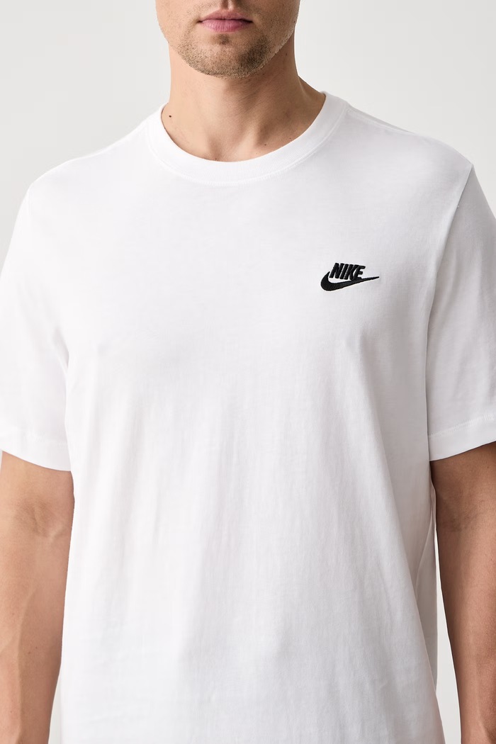 T-shirt da uomo in cotone Nike Sportswear AR4997 bianco