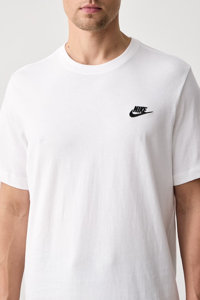 T-shirt da uomo in cotone Nike Sportswear AR4997 bianco