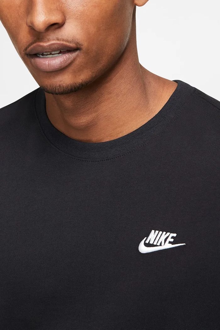 Tričko pánske bavlnené Nike Sportswear AR4997 čierna