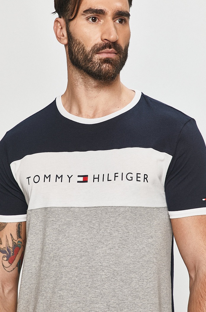 Tommy Hilfiger - Μπλουζάκι σκούρο μπλε UM0UM01170