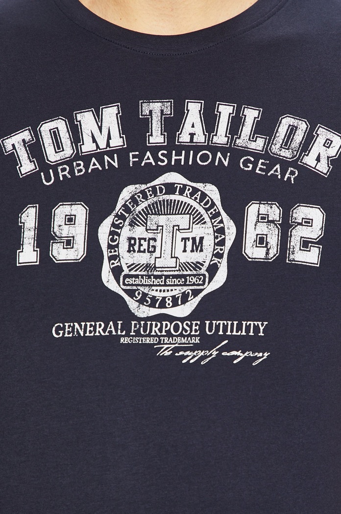 Tom Tailor Denim - Tričko 1008637 námořnická modř