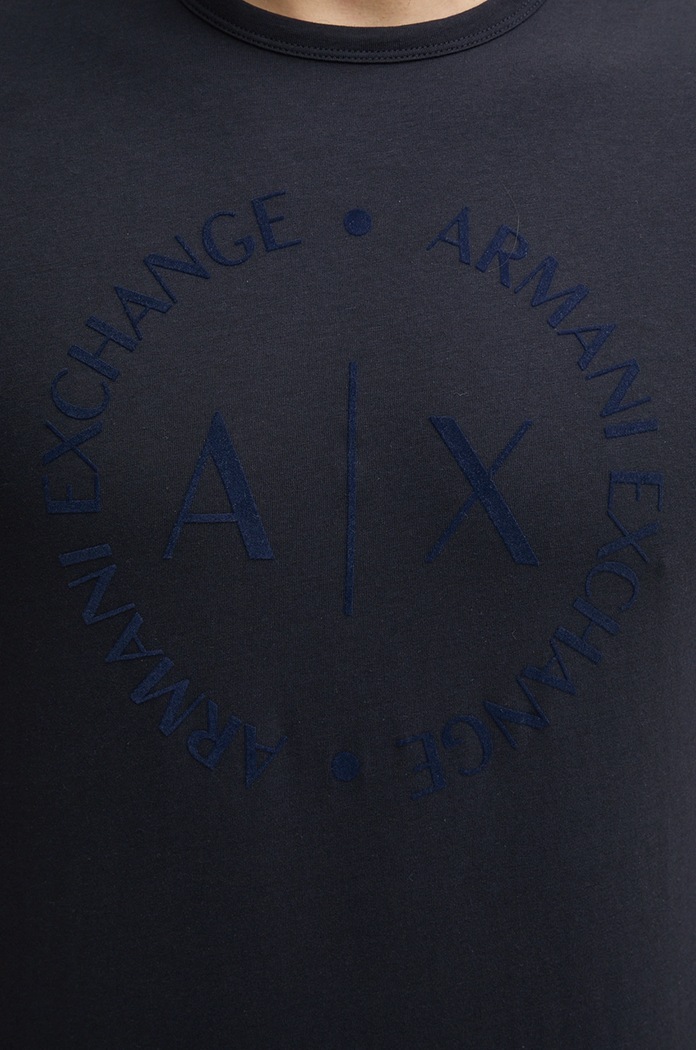 Armani Exchange t-shirt 8NZTCD.Z8H4Z.NOS sötétkék