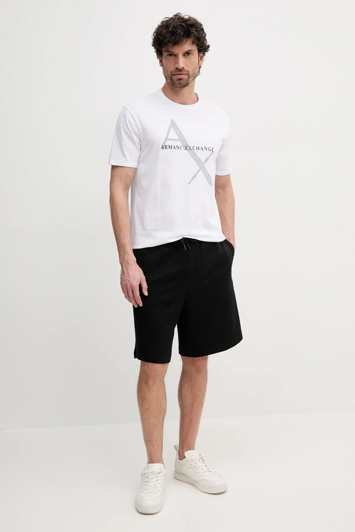 Armani Exchange - Tricou 8NZT76.Z8H4Z.NOS alb AA00