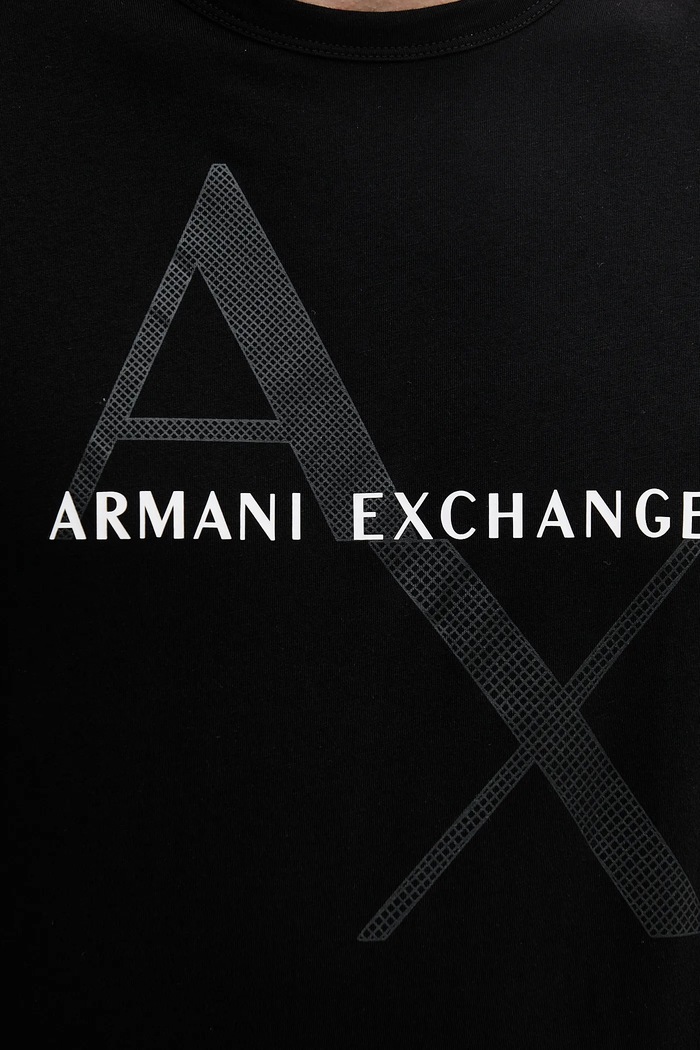 Armani Exchange t-shirt fekete 8NZT76.Z8H4Z.NOS