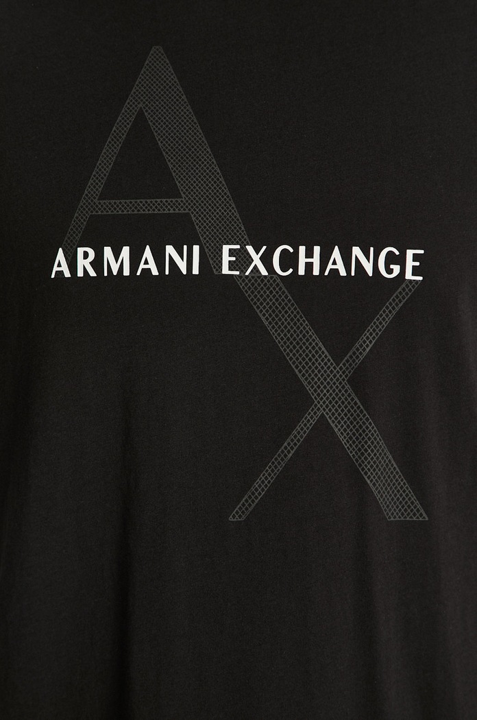 Armani Exchange t-shirt 8NZT76.Z8H4Z.NOS fekete